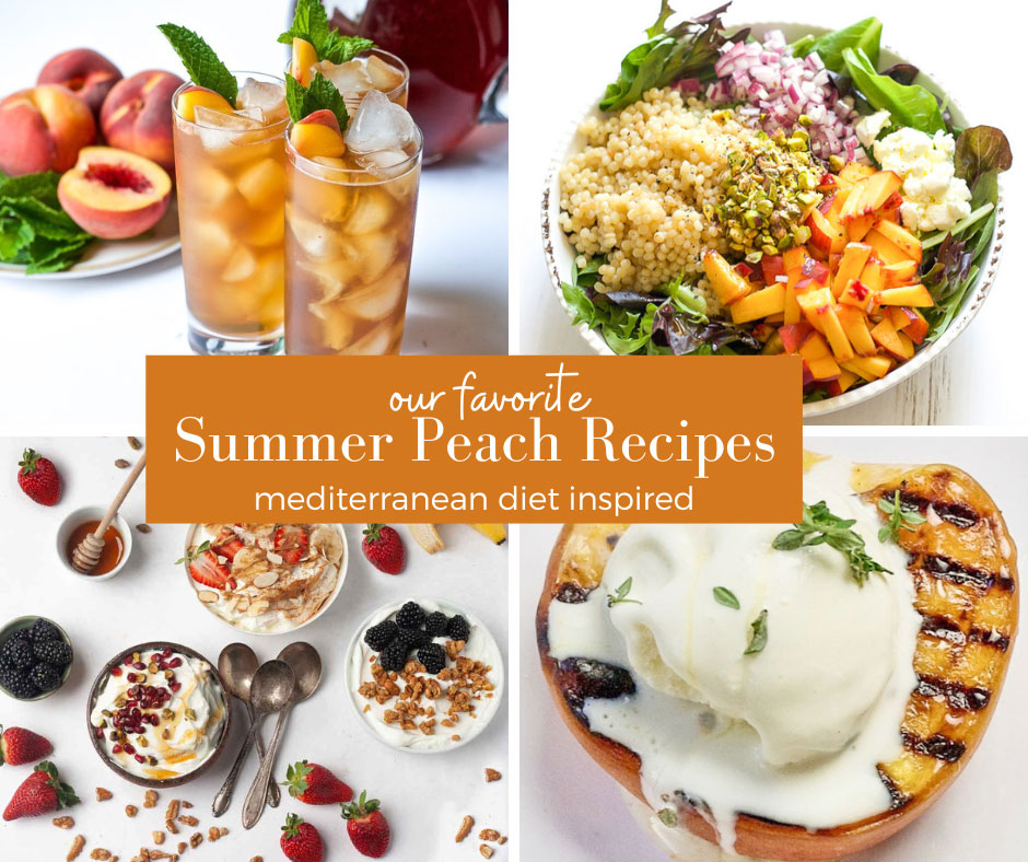 favorite summer peach recipes