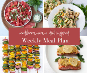 Mediterranean diet meal plan week 42