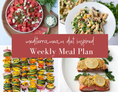 Mediterranean diet meal plan week 42