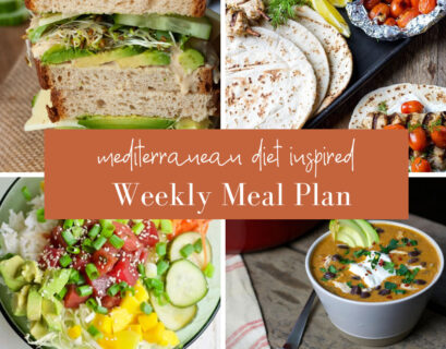 Mediterranean diet meal plan week 44