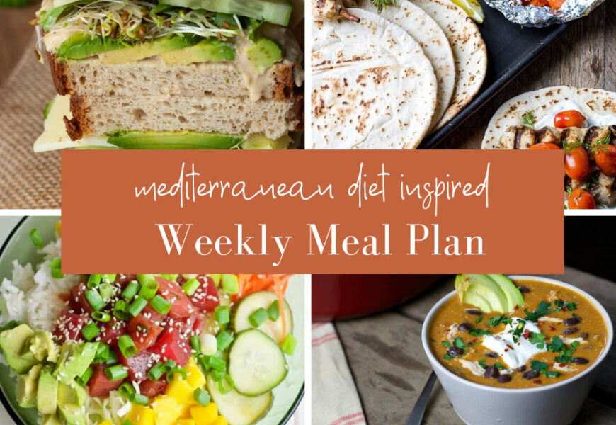 Mediterranean diet meal plan week 44