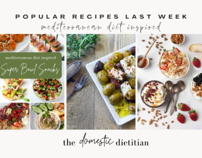 popular Mediterranean diet recipes