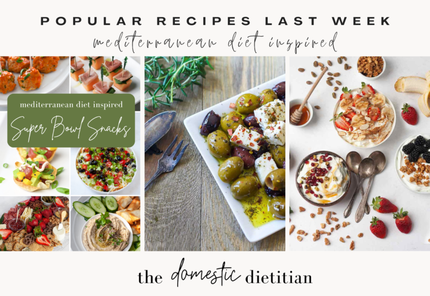 popular Mediterranean diet recipes