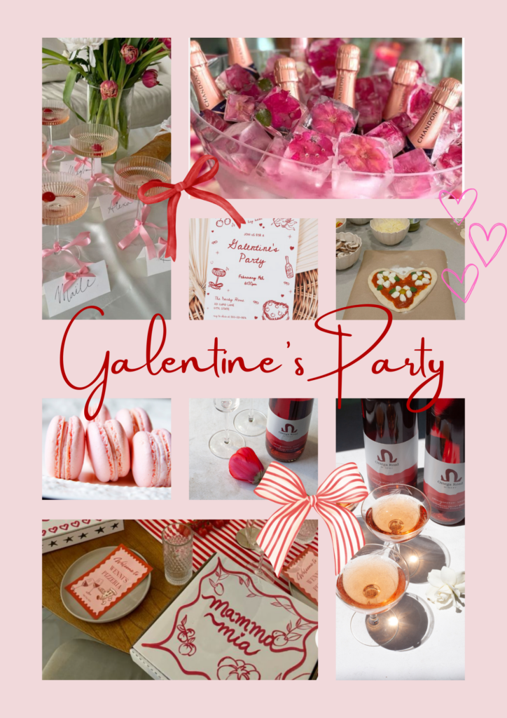 galentines party mood board